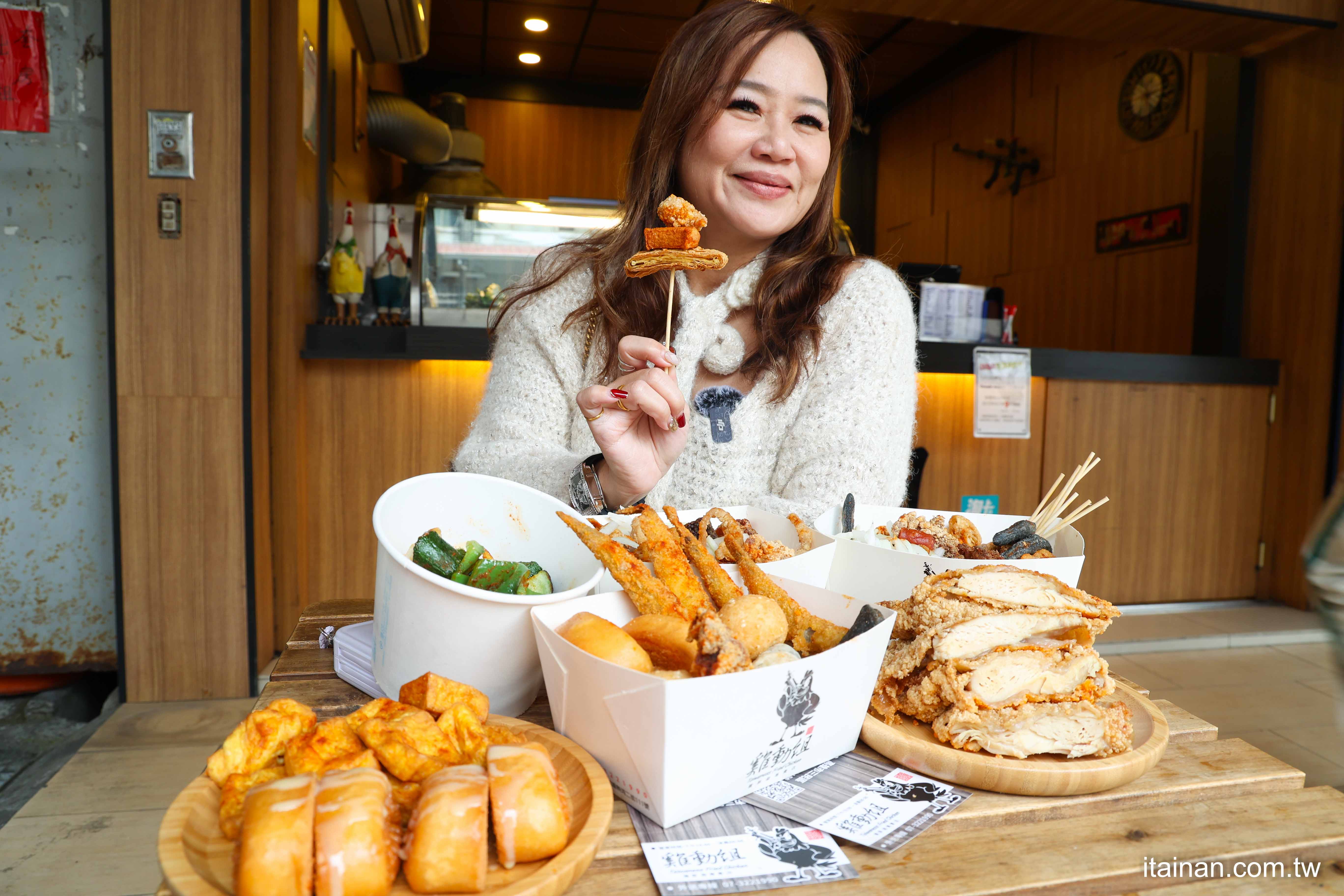 【高雄鹽酥雞推薦】必點70元古早味大雞排超厚超多汁!竟然還有超邪惡煉乳銀絲卷、爆餡麻吉!炸功一流，好吃不油膩；蒜片洋蔥絲給超多「雞動組」｜高雄三民美食小吃