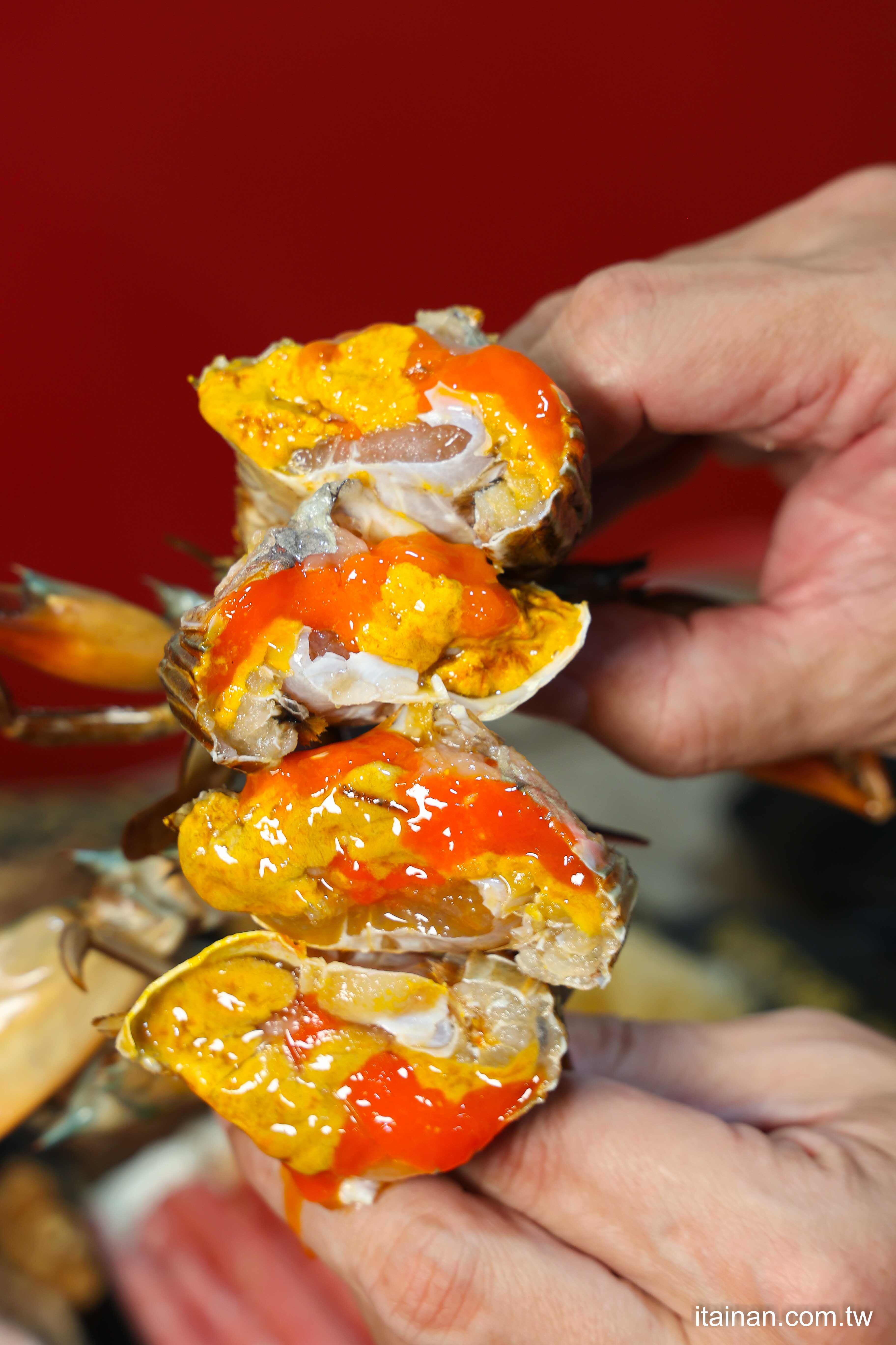 一鍋雙主角！薑母鴨遇上羊肉爐的超浮誇「禽獸鍋」登場！爆蛋紅蟳、鮑魚、扇貝、雞佛、栗子通通入鍋，澎湃的像過年「金帝元薑母鴨羊肉爐」｜台南薑母鴨羊肉爐推薦