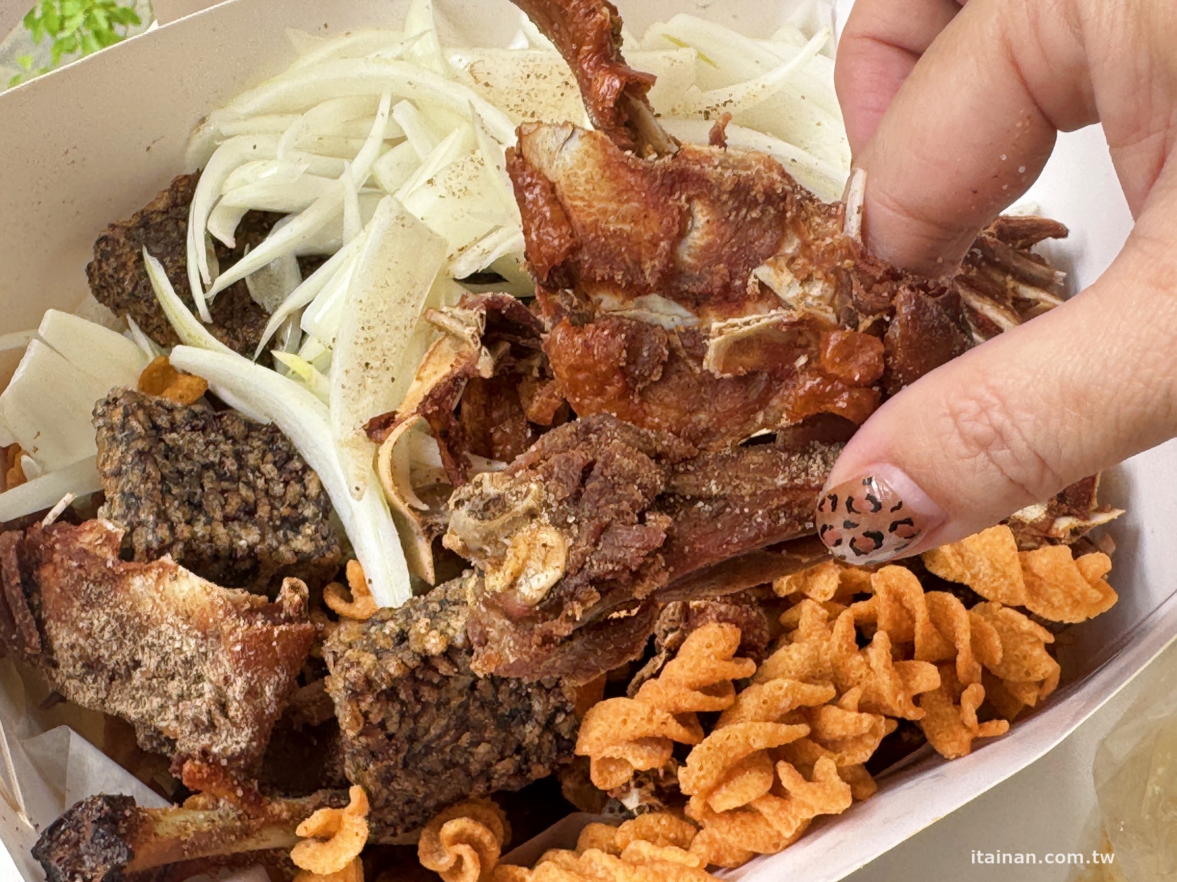 巷子內的隱藏版神奇烤鴨~一鴨三吃超滿足！還能加豆皮、米血一起炒，鹽酥鴨竟然加了可樂果！台南永康「好滋味烤鴨」