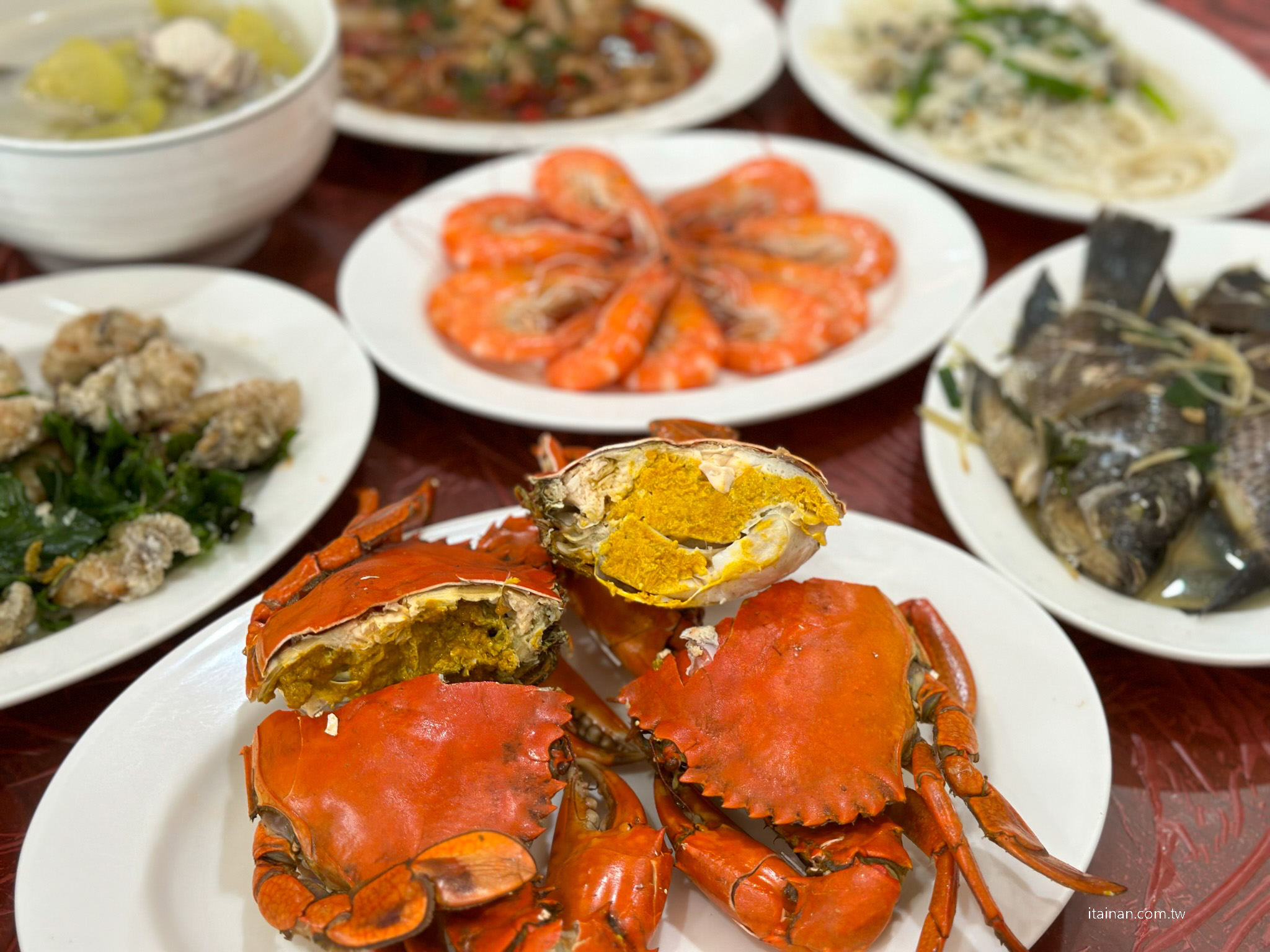 【台南安南區美食】吃處女蟳、紅蟳一定會想到這家!台南人的私房海味桌菜「土城海產店」 【台南安南區美食】吃處女蟳、紅蟳一定會想到這家!台南人的私房海味桌菜「土城海產店」