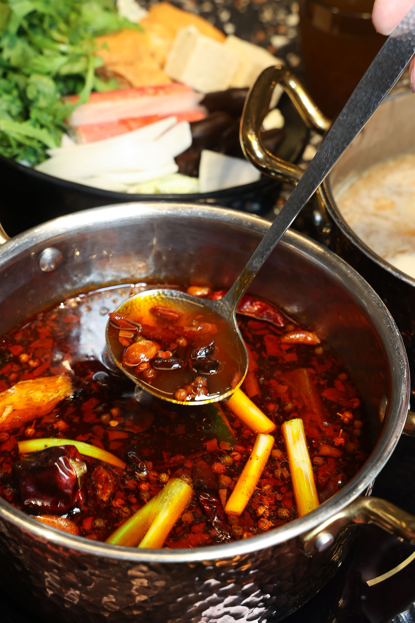 台南安平火鍋推薦｜森林系鍋物「蕾鼎鍋物」開箱！半自助吃到飽，濃蒜鍋必點，海鮮份量有誠意!